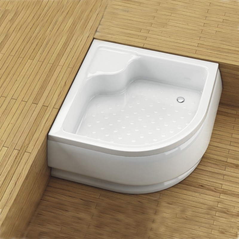 STANDARD CADITA DUS SEMIROTUND CU LOC DE SEZUT 80X80 CM Cadite 