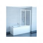 PARAVAN DE CADA, VS2,  PLEXI, RAIN, PROFIL ALB,104.5X140 CM