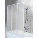 Paravan de cadă, 3 elemente, plexi, STANDARD3