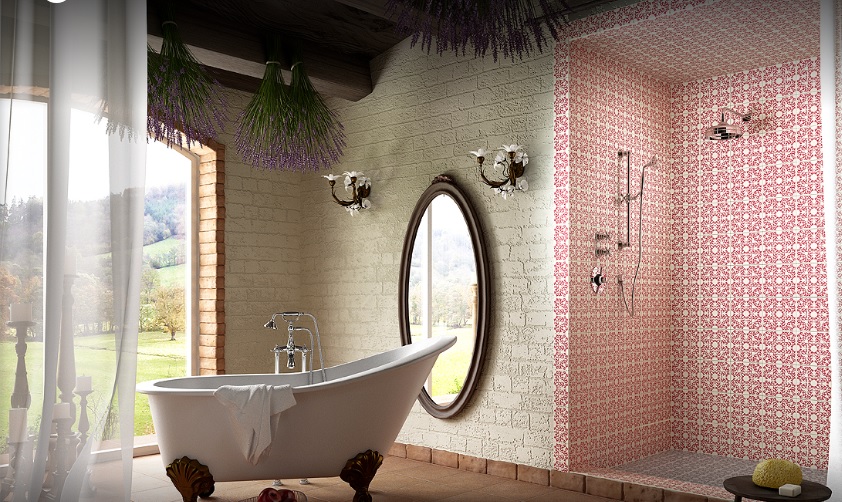 Stilul boem în băile moderne