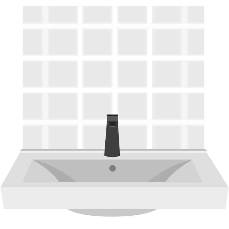 Montare lavoar pe perete