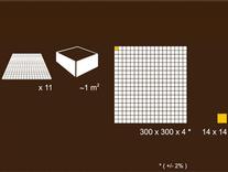 Detalii dimensiune placă mozaic