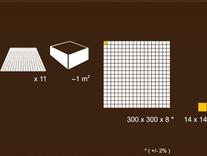 Detalii dimensiune placă mozaic
