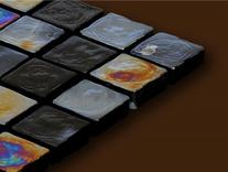 Detalii placă mozaic