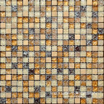 Mozaic de sticlă şi piatră