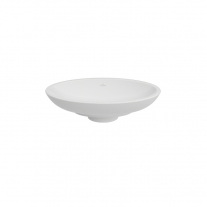  Lavoar pe blat Villeroy & Boch, Loop & Friends, oval, 63 cm, cu preaplin, alb