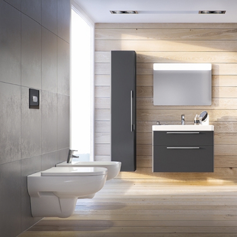 Vas wc suspendat Kolo Geberit Group, Traffic, rimfree, alb