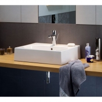 Lavoar Kolo Geberit Group, Twins, 50 cm, alb