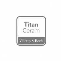 Villeroy-Boch, Artis, lavoar pe blat, oval, 61 cm, alb, Titanceram