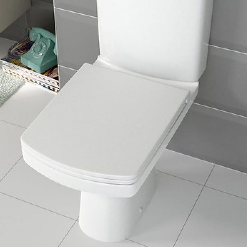 Set vas WC Cersanit, Easy New, stativ, Rimless cu rezervor inclus