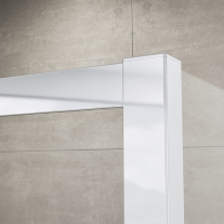 Usa batanta Sanswiss, Ocelia, dintr-o bucata, 90 x 190 cm, crom lucios