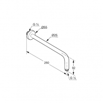 Set 7 in 1 Kludi, Pure & Easy, baterie lavoar + baterie dus + corp incastrat + set de dus