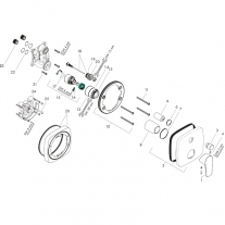 Baterie cada dus, Hansgrohe, Talis E, Negru