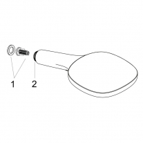 Para de dus, Hansgrohe, Raindance Select E 120, 3 jeturi, auriu lucios