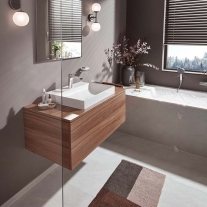 Baterie lavoar, Hansgrohe, Vivenis 110, cu ventil, crom