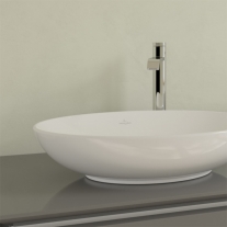 Lavoar pe blat, Villeroy & Boch, Loop & Friends, oval, 56 cm, alb