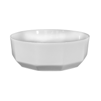 Lavoar pe blat, Fluminia, Cupido, 42 cm, cu baza poligonală, alb