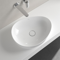 Lavoar pe blat, Villeroy & Boch, Antao, 51cm, oval, alb
