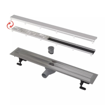 Set rigolă duș cu capac faianțabil, Alcadrain, APZ2012-OPTION6 Optimal 55 cm