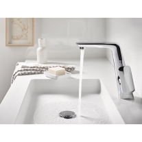 Baterie lavoar, Kludi, Ameo, cu mâner lateral, ventil Push-Opne, crom 