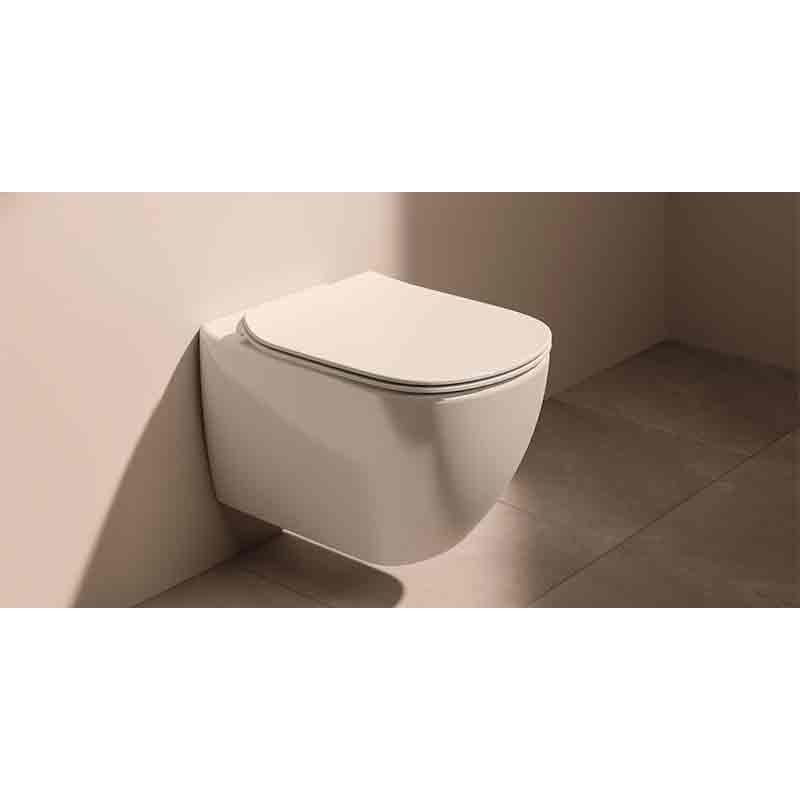 Vas WC suspendat Ideal Standard, Tesi RimLS+, alb
