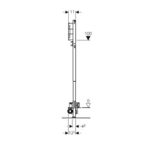 Rigola pentru dus Geberit, Duofix, 130 cm