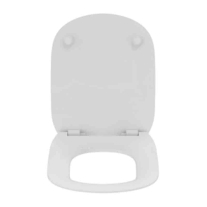 Capac Wc Ideal Standard, Tesi slim, cu balamale metalice, alb