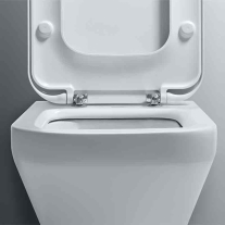 Vas Wc stativ Ideal Standard, Tesi AquaBlade®, back-to-wall, alb