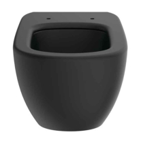 Vas WC suspendat Ideal Standard, Tesi, cu spalare Aquablade, negru mat