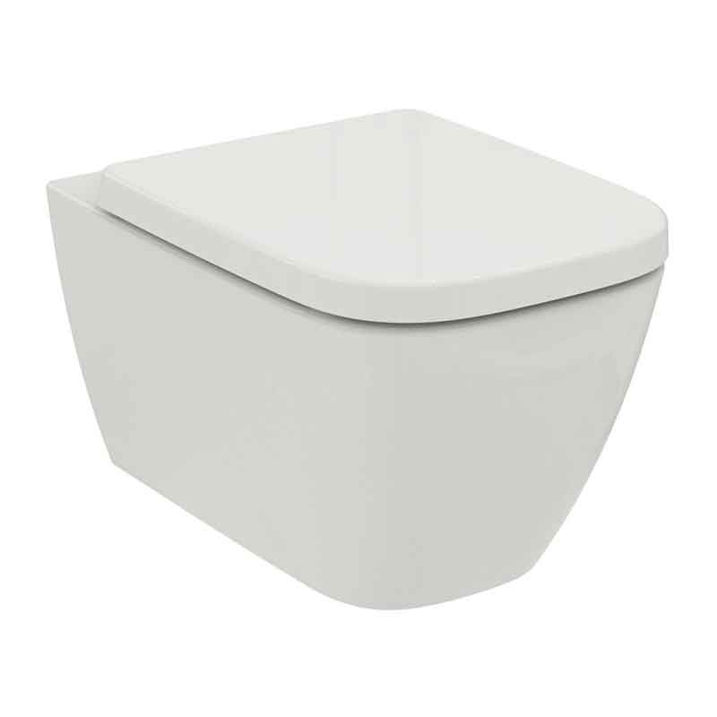 Vas WC suspendat Ideal Standard, I.Life B, rimless, 36 x 54 cm, alb