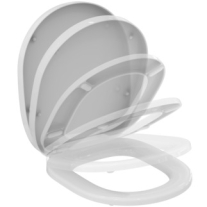 Capac WC Ideal Standard, Connect, cu soft close si quick release, alb
