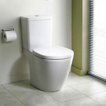 Vas WC stativ Ideal Standard, Connect, monobloc, alb
