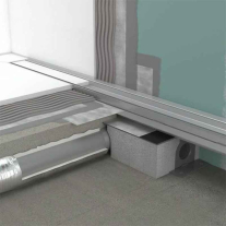  Rigola de duș Hamsgrohe, uBox, montaj în pardoseală minim 57 mm