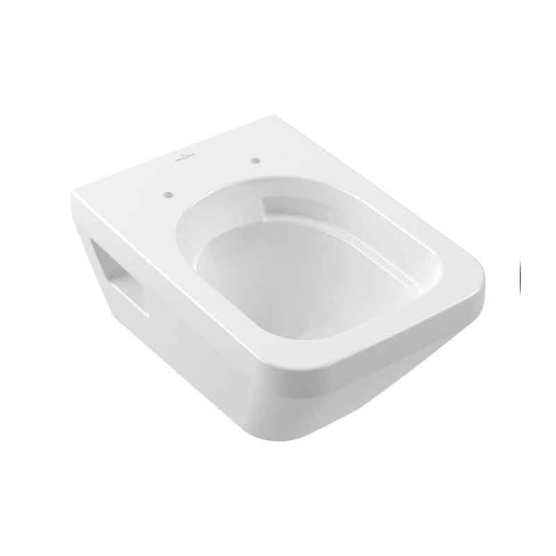 Set WC suspendat Villeroy&Boch, Architectura, TwistFlush, cu capac soft close, quick release, alb