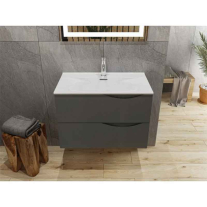 Lavoar pentru mobilier, Spectrum, Carolina, 80 cm, alb