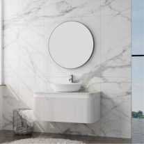 Mobilier pentru lavoar, Spectrum, Milena 100, riflat alb mat