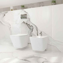 Vas WC suspendat Spectrum Lima 3.0, Tornado Flush, 34 x 48.5 cm, alb