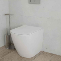 Set WC stativ, Spectrum, Tyber Rimless Protect, 35 x 51 cm, alb