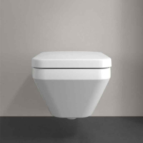 Set WC suspendat Villeroy&Boch, Architectura, TwistFlush, cu capac soft close, quick release, alb