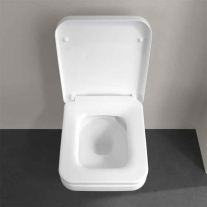 Set WC suspendat Villeroy&Boch, Architectura, TwistFlush, cu capac soft close, quick release, alb