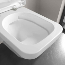 Set WC suspendat Villeroy&Boch, Architectura, TwistFlush, cu capac soft close, quick release, alb