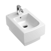 Set WC suspendat Villeroy&Boch, Memento, cu capac și bideu suspendat, alb