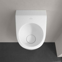 Pisoar Villeroy&Boch, Architectura, cu aspirație, alimentare din spate, alb alpin