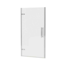 Ușă pivotantă Ravak, Cool, dintr-un element fix și unul pivotant, 80 x 195 cm, crom