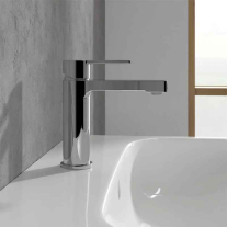 Baterie pentru lavoar Villeroy&Boch, Architectura, monocomanda, crom