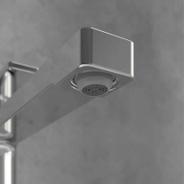 Baterie inalta pentru lavoar Villeroy&Boch, Architectura 277, cu ventil click clack, crom