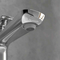 Baterie înaltă pentru lavoar Villeroy&Boch, O.Novo 240, cu ventil click-clack, crom