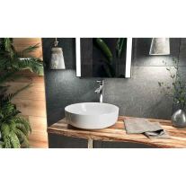Baterie înaltă pentru lavoar LaVita, Coral, fără ventil, crom