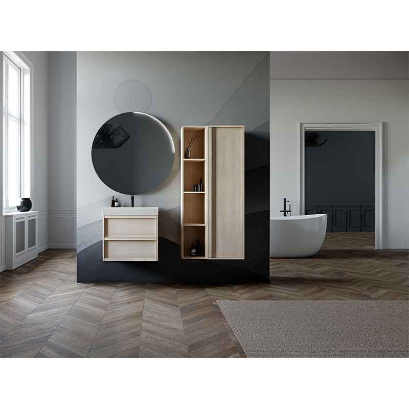Raft deschis cu polițe Kolpasan, Storia, h 150 cm, alb