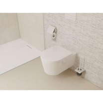  Vas WC suspendat Hansgrohe, EluPura S, cu spălare AquaFall Flush, 54x36 cm, alb